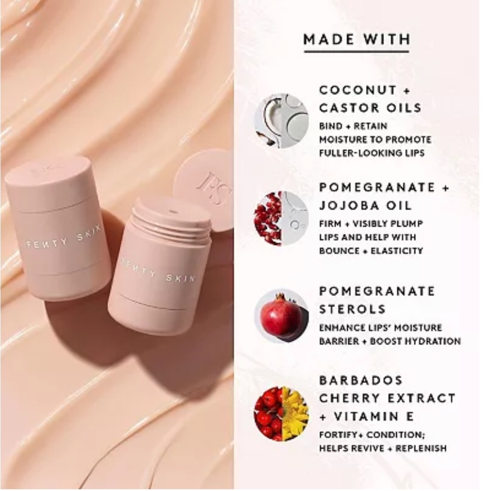 COPY - Fenty Skin Plush Puddin' Intensive Recovery Lip mask!❤️